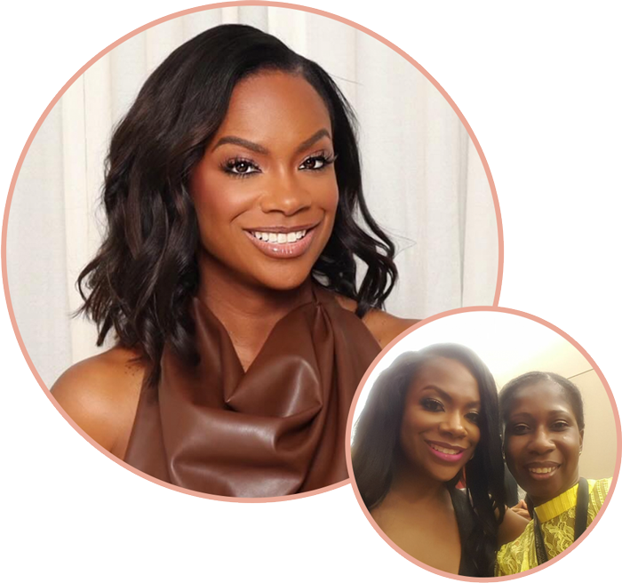 Kandi Burruss and independent entrepreneur Angela Solomon